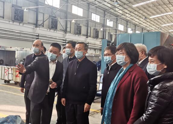 生態環境部環評司劉志全司長一行來我市調研生態環境分區管控落地應用情況