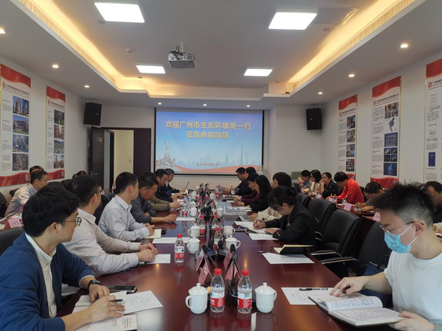 市生態環境局副局長、二級巡視員林少敏帶隊調研CIM平臺建設工作