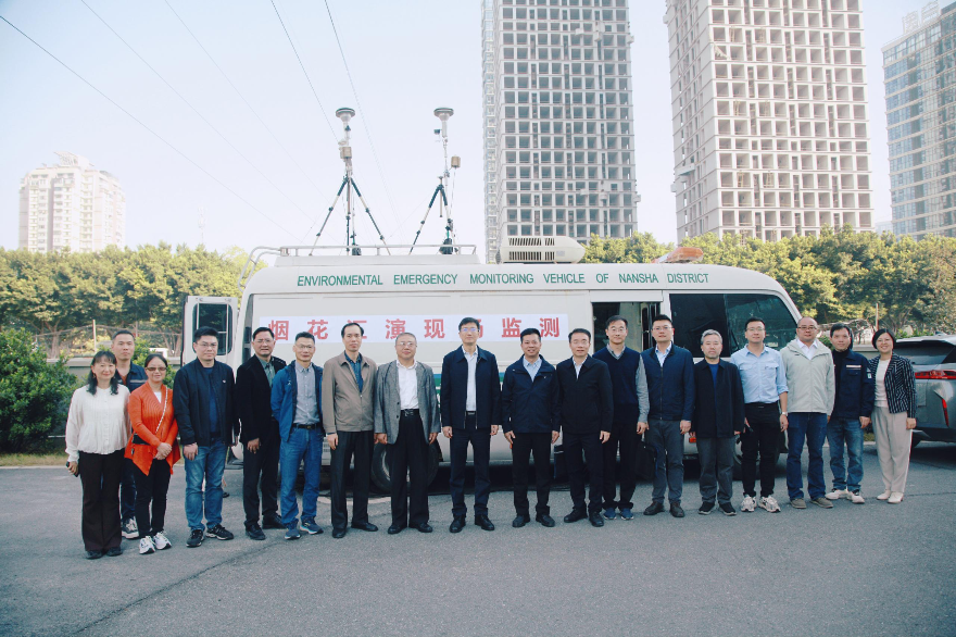 王保森局長帶隊檢查2026年春節煙花匯演空氣質量保障工作情況